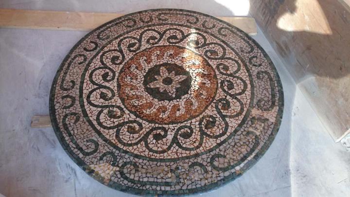 Réalisation de mosaïque d'art Grenoble