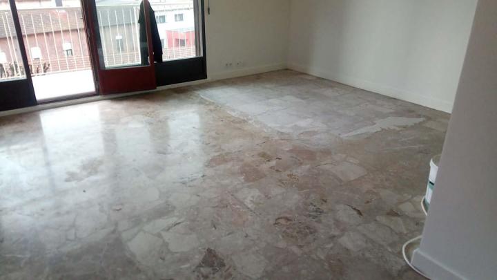 Ponçage de marbre Grenoble