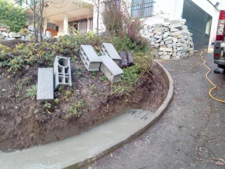 Travaux de muret à Grenoble